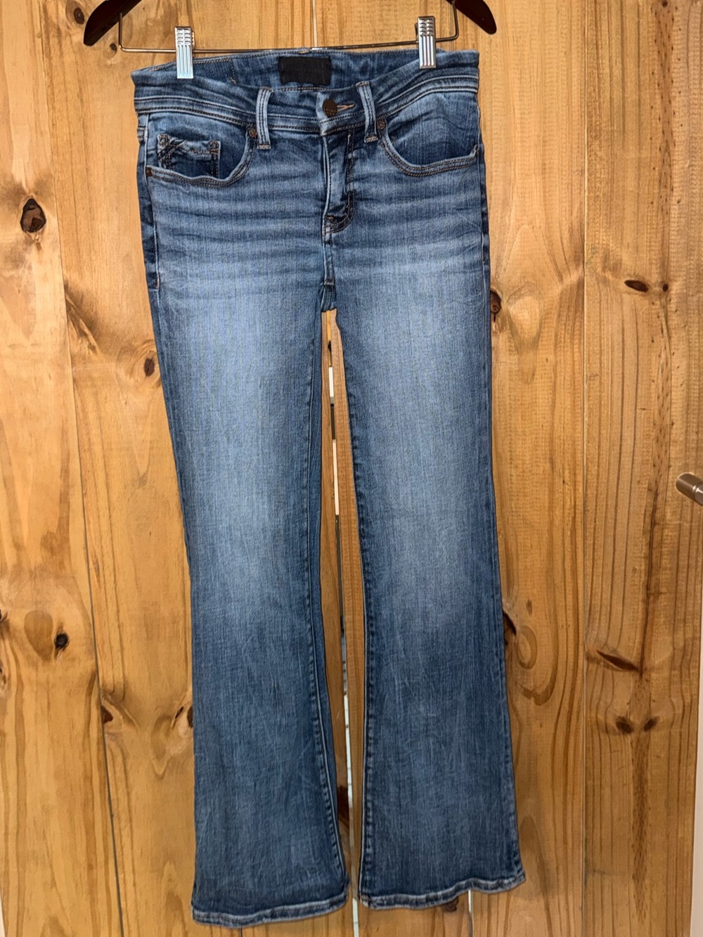 Buckle Black Women's Medium Blue Flare Jeans